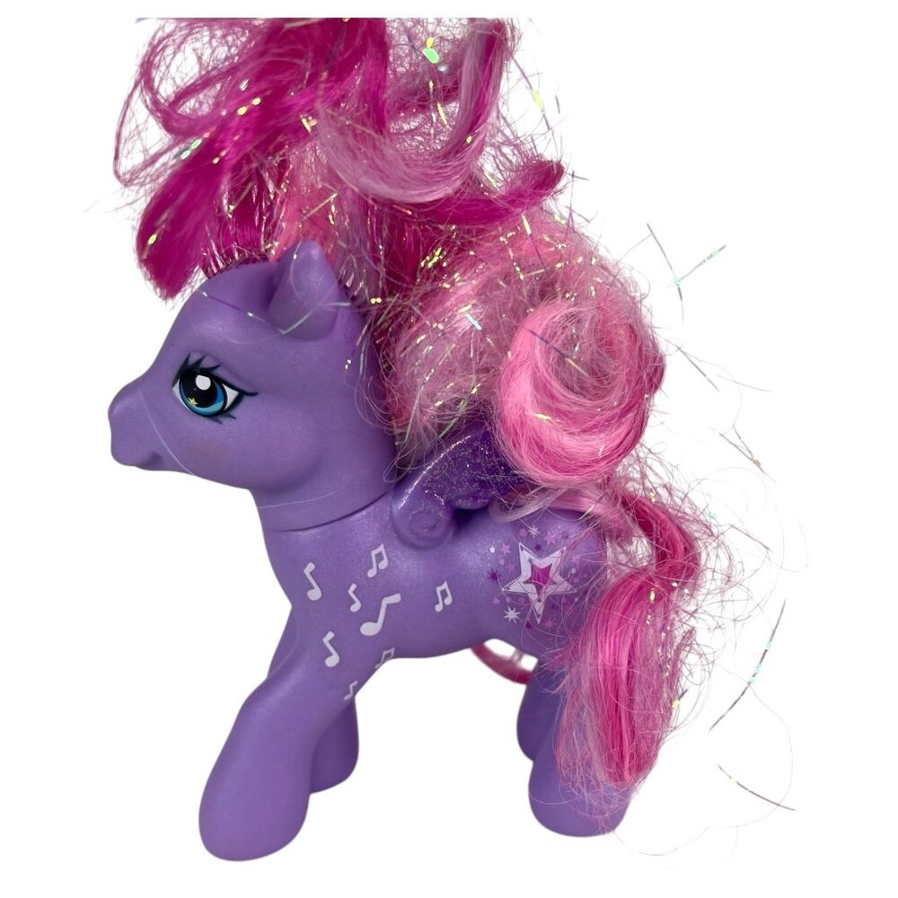 2007 G3 My Little Pony Starsong Pegasus MLP Tinsel Hair Need Work Toy Music Note